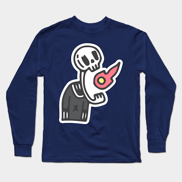 The end of the world Long Sleeve T-Shirt by Crazy Collective